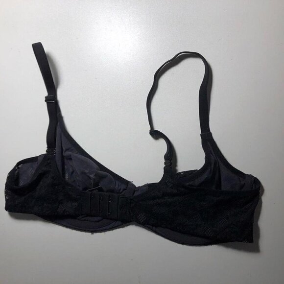 Victoria's Secret Underwire Bra Black Lace 54867 Size 36C #4101 - Picture 4 of 8